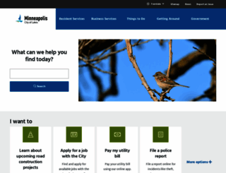 minneapolismn.gov screenshot