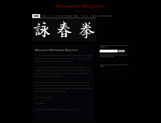 minneapoliswingchun.com screenshot