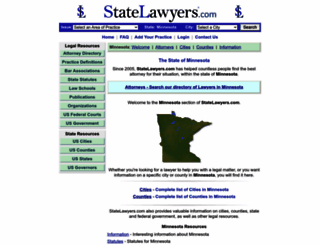minnesota.statelawyers.com screenshot