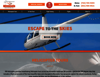 minnesotashelicopters.com screenshot