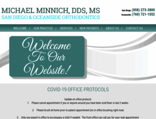 minnichorthodontics.com screenshot
