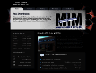 minniron.com screenshot