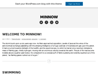 minnowdemo.wordpress.com screenshot