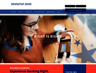 minnstarbank.com screenshot