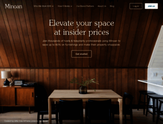 minoan.com screenshot