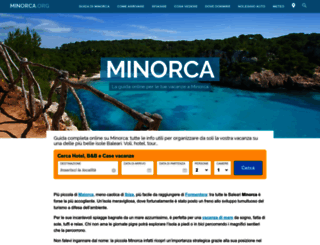 minorca.org screenshot