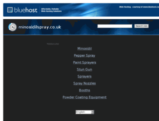 minoxidilspray.co.uk screenshot