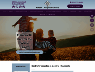 minserchiropractic.com screenshot