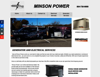 minsonpower.com screenshot
