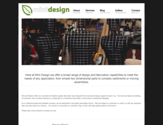 mint-design.ca screenshot