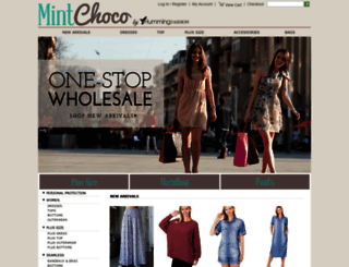 mintchocowholesale.com screenshot
