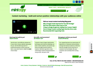 mintcopy.com screenshot