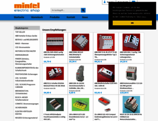 mintel-electric-shop.de screenshot