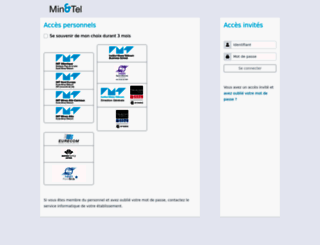 mintel.mines-telecom.fr screenshot