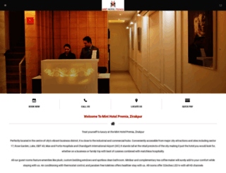 minthotelpremia.com screenshot