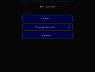 mintsapp.io screenshot