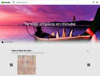 minube.com.co screenshot