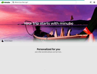 minube.net screenshot