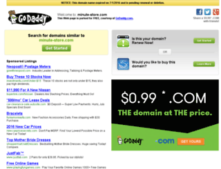 minute-store.com screenshot