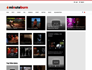 minuteburn.com screenshot