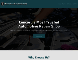minutemanauto.com screenshot