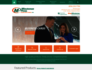 minutemanprints.com screenshot