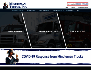 minutemantrucks.com screenshot