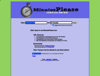 minutesplease.com screenshot