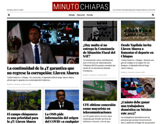 minutochiapas.com screenshot