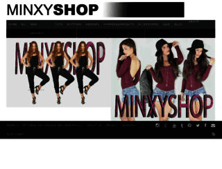 minxyshop.com screenshot