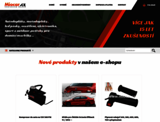 miocar.cz screenshot