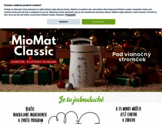 miomat.sk screenshot