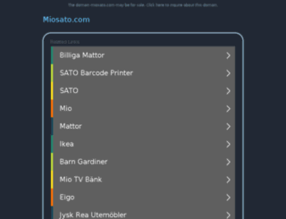 miosato.com screenshot