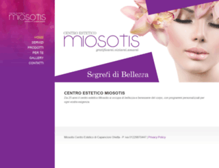 miosotis.com screenshot