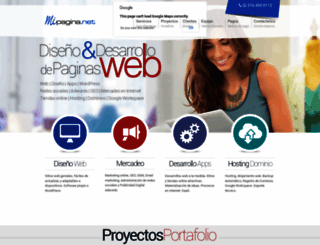mipagina.net screenshot