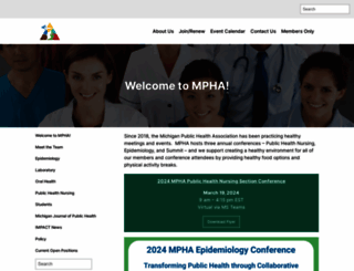 mipha.org screenshot