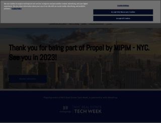 mipim-proptech.com screenshot