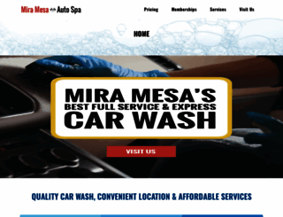 mira-mesa-auto-spa.com screenshot
