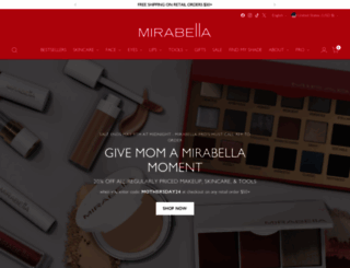 mirabellabeauty.com screenshot