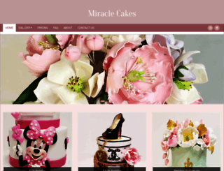 miraclecakes.com screenshot