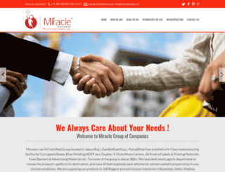 miraclecoroplast.com screenshot