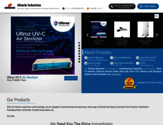 miracleindustries.net screenshot
