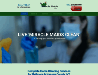 miraclemaids.com screenshot