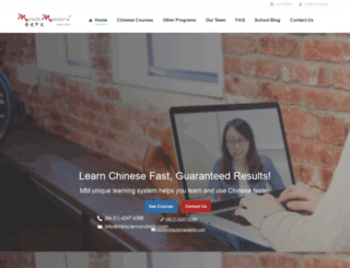 miraclemandarin.com screenshot