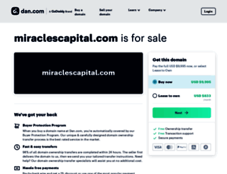 miraclescapital.com screenshot