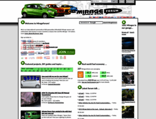 mirageforum.com screenshot