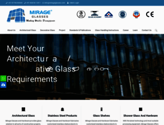 mirageglasses.com screenshot