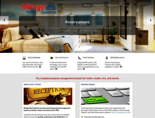 miragehotelsystems.com screenshot