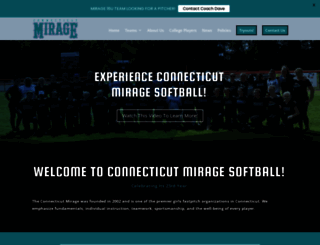 miragesoftball.com screenshot