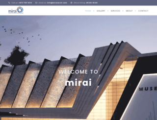 miraiarch.com screenshot